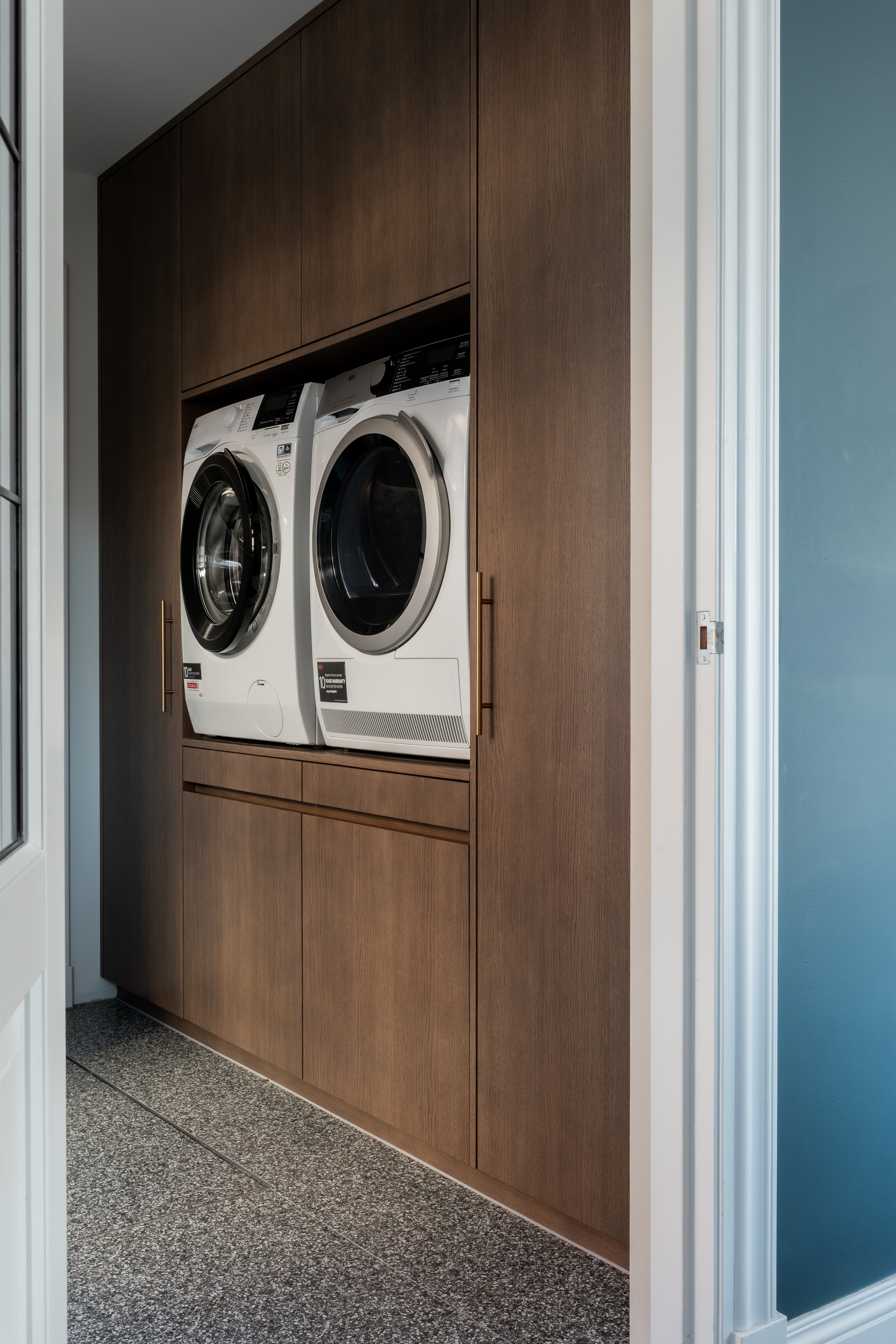 Wasmachine kasten